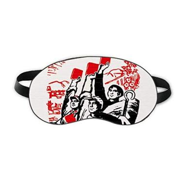 Imagem de Worker Camponesa Soldado Water China Sleep Eye Shield Soft Night Vlindfold Shade Cover
