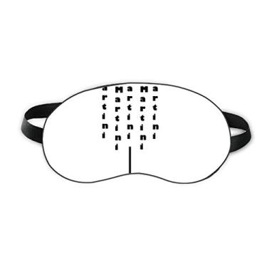 Imagem de Martini With Its Cup Sleep Eye Shield Soft Night Vlindfold Shade Cover