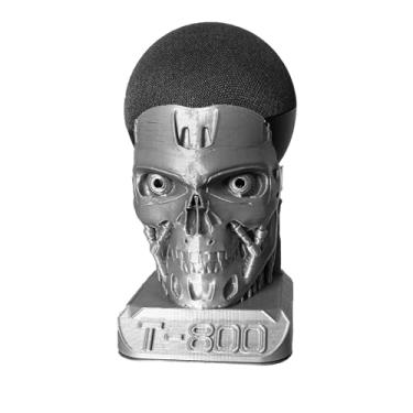 Imagem de Suporte Mesa Terminator Para Amazon Alexa Echo Dot 4 Cinza