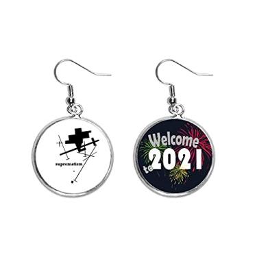 Imagem de Brincos de suprematismo interno espiritual joia 2021 Blessing