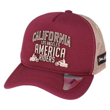 Imagem de Boné Aba Curva Snapback Truker Classic Hats America Riders