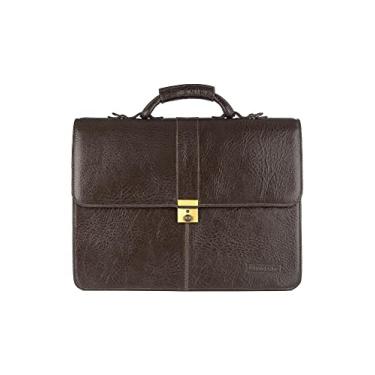 Imagem de Maleta masculina de couro Mauricio - Café
