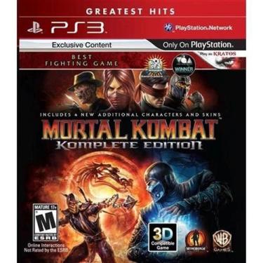 Jogo Mortal Kombat Vs. DC Universe PlayStation 3 Midway com o Melhor Preço  é no Zoom