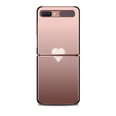 Imagem de Para Samsung Z Flip Z Flip 3 Z Flip 4 5G Capa de telefone celular Shell Celular Rosa Rosa Bling Imagem, B06, para Z Flip 3 5G