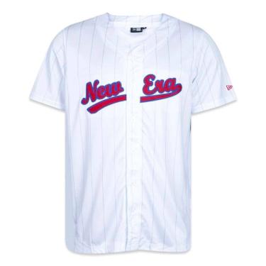 Imagem de Camisa New Era Beisebol Jersey Masculino - Branco