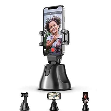 Imagem de Suporte Celular Robô CameraMan 360º Inteligente Reconhecimento Facial Automático Selfie Vlog Blogueira Mãos Livres