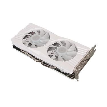 Imagem de RX580 8GB Desktop Graphics Card, GDDR5 256bit 2048SP 1080P HD Gaming Video Card, RX580 PCI Express 3.0 X 16 Computer Graphics Card Built in Dual Cooling Fan para Gaming PC