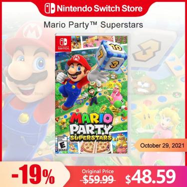 Jogo Nintendo Switch Mario Party Superstars Game em Promoção na Americanas