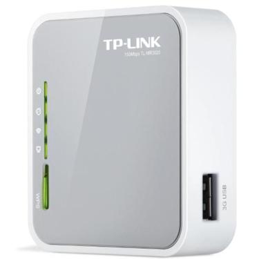 Imagem de Roteador Wi-Fi Portátil Tp-Link Tl-Mr3020 - 150Mbps - Modo 3G/4G, Clie