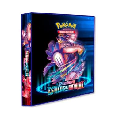 Imagem de Álbum Pokémon Pasta tipo Fichário para Cards - ESPADA&ESCUDO - Estilos de Batalha