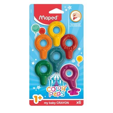 Imagem de GIZ COLORPEPS BABY 6 CORES