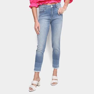 Imagem de Calça Jeans Morena Rosa Cigarrete Giane Feminina-Feminino