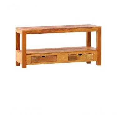 Imagem de Rack Ilha 2 Gavetas Natural Premium