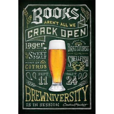 Imagem de Placa Decorativa Quadro Brooks Decoração Área Churrasco-V063