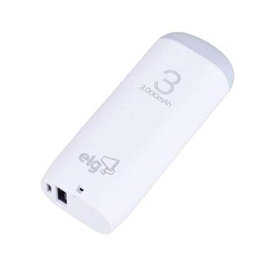 Imagem de Power Bank 3.000mah com Lanterna de Led e Cabo Conector Branco - PB30 ELG