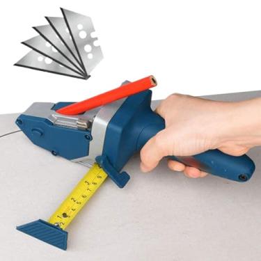 Imagem de Cortador de placa de gesso, ferramenta de corte de drywall,Ferramenta de corte de gesso cortador de painel portátil para carpintaria - Ferramentas manuais de placa de gesso cortador de placa de gesso
