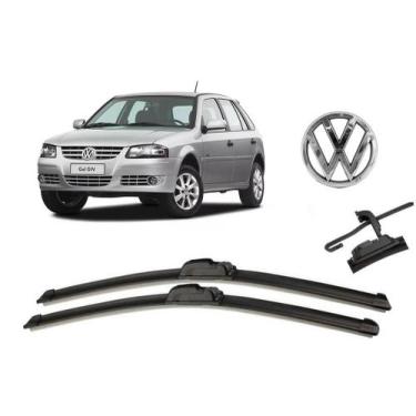 Imagem de Par de Palhetas Limpador de Parabrisa Dianteiro Volkswagen Gol G4 - Te