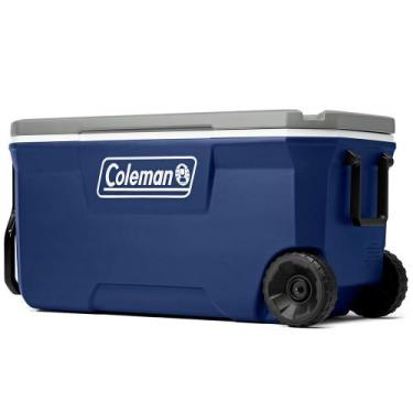 Imagem de Caixa Térmica com Rodas 94,6L Lakeside Coleman, Único