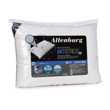 Imagem de Travesseiro Altenburg Antistress 0,50x0,70m Suporte Médio Cor Branco