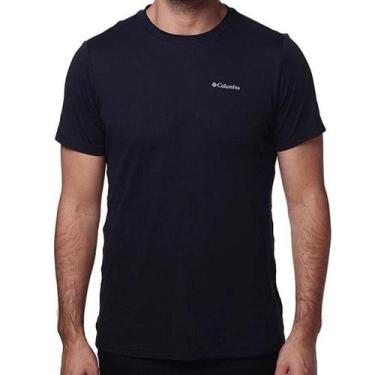 Imagem de Camiseta Masculina Columbia Neblina, GGG, Preto