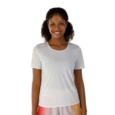 Imagem de Camiseta Corre Olympikus Feminina, Branco, M