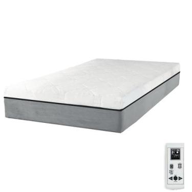 Imagem de Colchão Magnético Massageador - Eco Prince - Eco New Colchões, Cinza, 