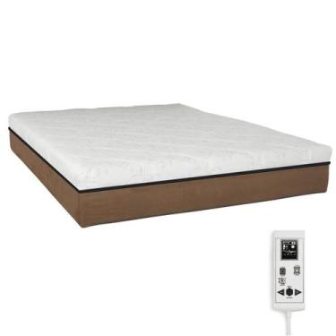 Imagem de Colchão Magnético Massageador - Eco Prince - Eco New Colchões, Marrom,