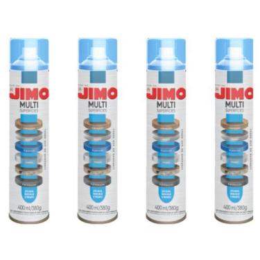 Imagem de Kit 4 Jimo Multi Superficies 400ml Metal Plastico Eletronicos