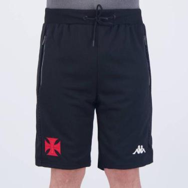 Imagem de Bermuda Kappa Vasco Range Preta, P