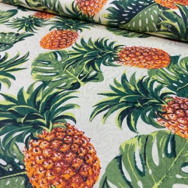 Imagem de Tecido Estampado Para Decorações Costela Folhagem 1,40 de Largura 1 Me