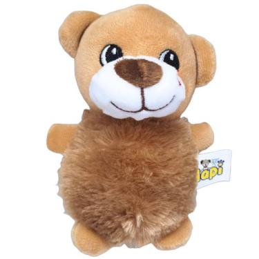 Imagem de Mordedor Urso de Pelúcia com Apito Sonoro Brinquedo para Cachorro Adul