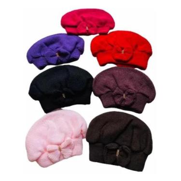 Imagem de Kit 02 Touca Gorro Lã Inverno Infantil Kid Crianças