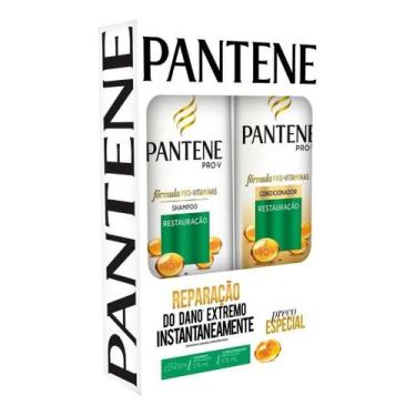 Imagem de Kit Pantene Restauração Shampoo 175Ml + Condicionador 175Ml