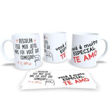 Imagem de Canecas Personalizadas Flork Namorados - Estampa Sublimada, Mod.64