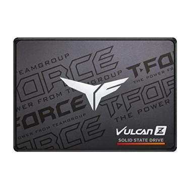 Imagem de TEAM GROUP T-Force Vulcan Z 256 GB SLC Cache 3D NAND TLC 2,5 polegadas SATA III Unidade de estado sólido interna (Velocidade R/W até 520/450 MB/s) T253TZ256G0C101