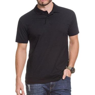 Imagem de Camiseta polo masculina malwee 4430, Preto, GG