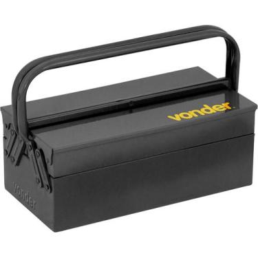 Imagem de Caixa para ferramentas metalica 03 gavetas 40x19x16 vonder