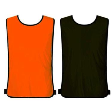 Imagem de Kit 05 Peças Colete De Futebol Dupla Face - Várias Cores - Magic Fanta