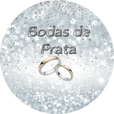 Imagem de Painel Redondo C/ Elástico 1,50m Casamento - Fadrix