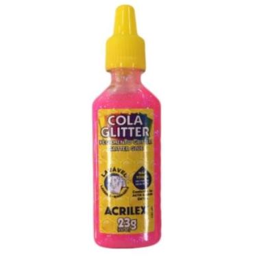 Imagem de Cola Glitter 527 Pink 23 Gramas Acrilex