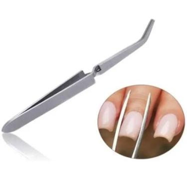Imagem de Alicate Para Manicure Pinça de Curvatura C Profissional - A.R Variedad