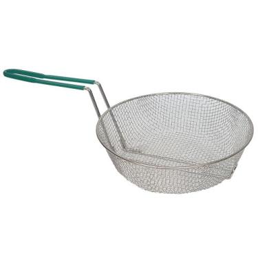 Imagem de Peneira fritura redondo inox 28x9 cm - Lume Inox