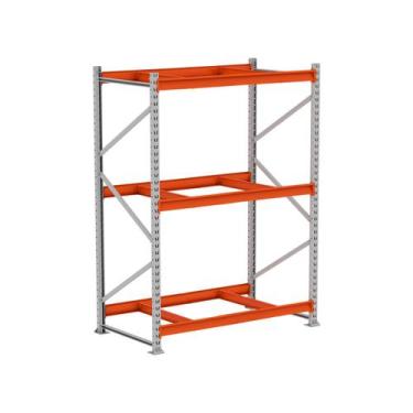 Imagem de Mini Porta Pallet Inicial 500KG Com 3 Longarinas 2,00 X 1,20 X 0,80 Se