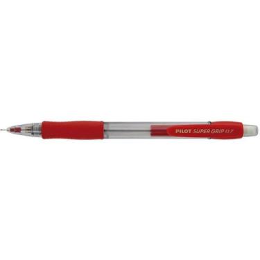Imagem de Lapiseira 0,5MM Super GRIP H-185 Vermelha Caixa com 12 Unidades - Pilo