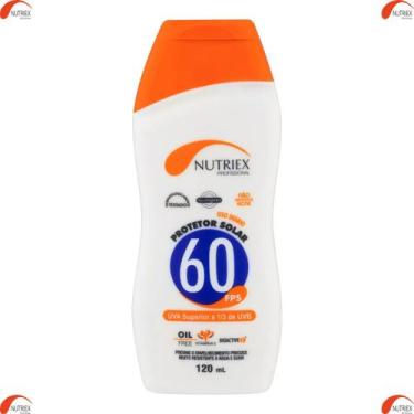 Imagem de Protetor Solar Fator 60 FPS Profissional 120 ML Nutriex