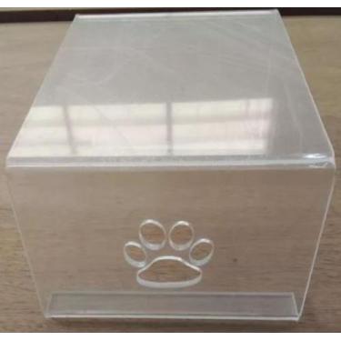 Imagem de Comedouro Ergonômico Pet Acrílico Cachorro Gato 35x17x7cm - Reload