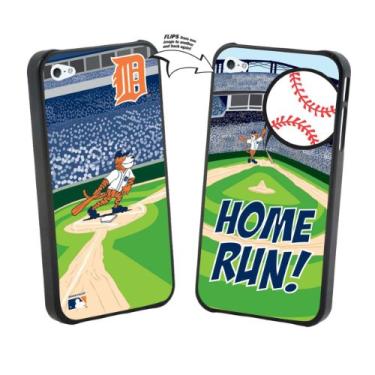 Imagem de MLB Detroit Tigers Mascote Lenticular Capa para iPhone 4/4S