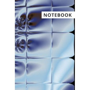 Imagem de Beautiful Notebook with fractal art cover, Daily Planner, Journal, Corporate Gift, 120 lined pages, 6x9, Funny Gift, Boss Gift, Organizer, Office Humor, Gag Gift, Gift for Her, Gift for Him