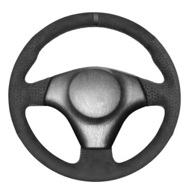 Imagem de MEWANT Capa de volante costurada à mão para Toyota RAV4 1998-2003/Celica 1999-2006/Corolla (EUA) 2003-2008/Matrix 2002-2008/MR2 1999-2007/Supra 1996-2002/Caldina 19977 -2002