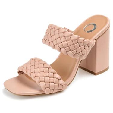 Imagem de Journee Collection Melissa Pump Feminino, Blush, 8.5